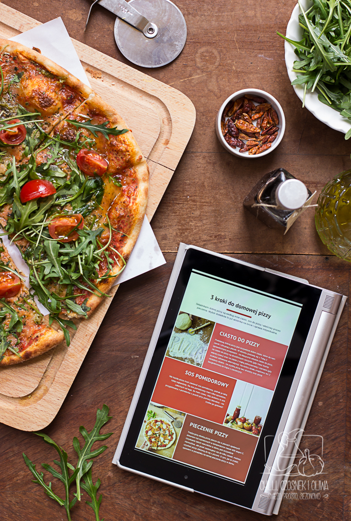 darmowy ebook jak upiec pizzę w domu Chilli, Czosnek i Oliwa