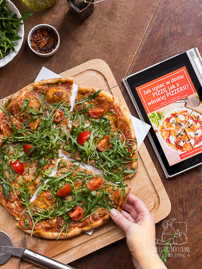 darmowy ebook jak upiec pizzę w domu Chilli, Czosnek i Oliwa