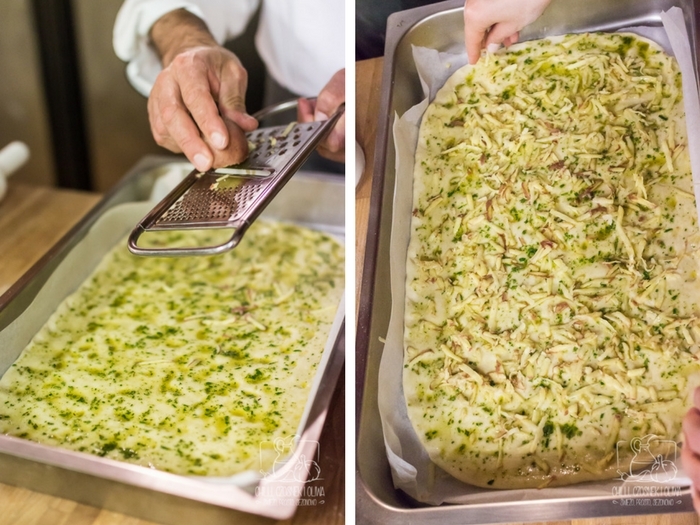 Najlepsza focaccia z warsztatów kulinarnych w Umbrii - z oliwą, ziołami i ziemniakami